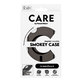 Smokey Case with MagSafe for iPhone 16, Black, CARE
