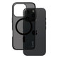 Smokey Case with MagSafe for iPhone 16 Pro, Black, CARE