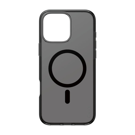 Smokey Case with MagSafe for iPhone 16 Pro Max, Black, CARE