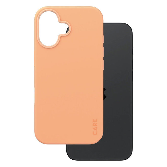 Fearlessly Case with MagSafe for iPhone 16, Peachy, CARE