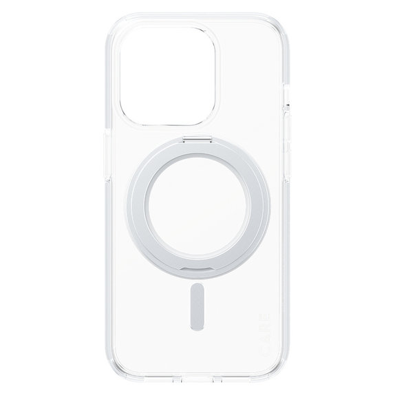 Case Kickstand with MagSAFE by PanzerGlass for iPhone 15 Pro, Silver, PanzerGlass
