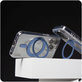 Kickstand Case with MagSafe for iPhone 16, Blue, CARE