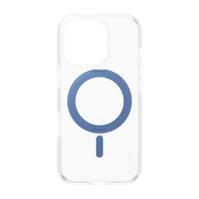 Kickstand Case with MagSafe for iPhone 16 Pro, Blue, CARE