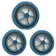 Proscenic P10, P11, U11 - HEPA Filter (Blue) - 3pcs