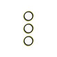 Camera Lens Protector Hoops for Samsung A15/A15 5G, Yellow, PanzerGlass