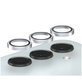 Camera Lens Protector Hoops for Samsung A25 5G, Light Blue, PanzerGlass