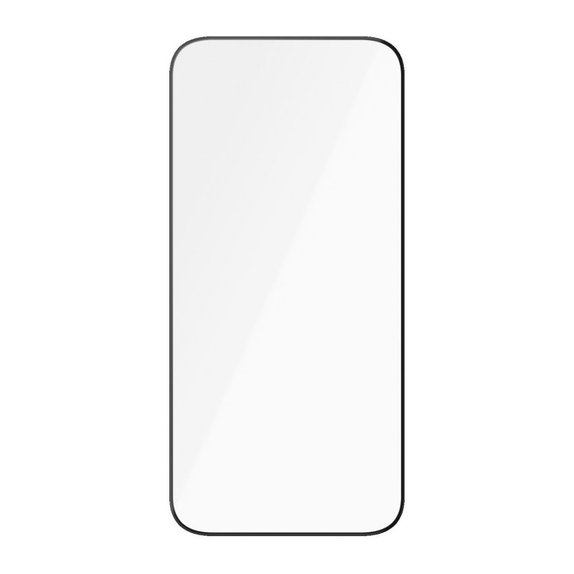 Tempered Glass UWF Ceramic with Applicator for iPhone 15 Pro, Black, PanzerGlass
