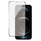 Tempered Glass Case Friendly for iPhone 12 Pro/12, Black, SAFE by PanzerGlass