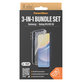 Bundle Hoops + Tempered Glass UWF + Hard Case D3O for Samsung Galaxy A15/A15 5G, PanzerGlass