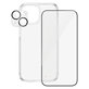 Bundle PicturePerfect + Tempered Glass UWF + Hard Case D3O for iPhone 15, PanzerGlass