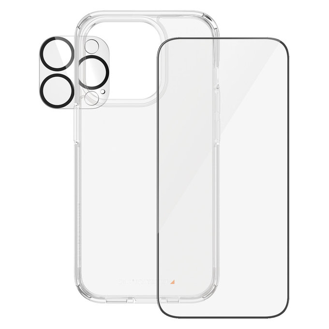 Bundle PicturePerfect + Tempered Glass UWF + Hard Case D3O for iPhone 15 Pro, PanzerGlass