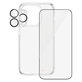 Bundle PicturePerfect + Tempered Glass UWF + Hard Case D3O for iPhone 15 Pro, PanzerGlass