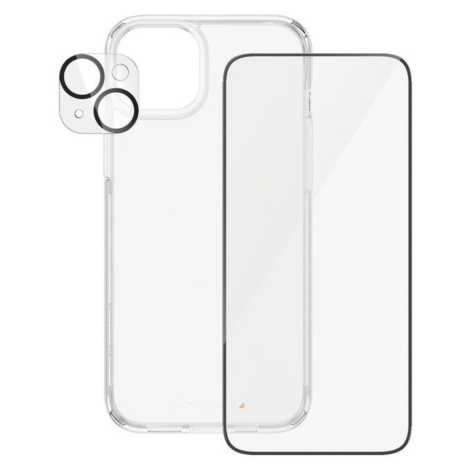 Bundle PicturePerfect + Tempered Glass UWF + Hard Case D3O for iPhone 15 Plus, PanzerGlass