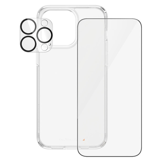 Bundle PicturePerfect + Tempered Glass UWF + Hard Case D3O for iPhone 15 Pro Max, PanzerGlass