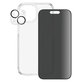 Bundle PicturePerfect + Tempered Glass UWF Privacy + Hard Case D3O for iPhone 15, PanzerGlass