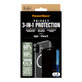 Bundle Hoops + UWF Privacy Tempered Glass + Hard Case for iPhone 16, PanzerGlass