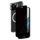 Bundle Hoops + UWF Privacy Tempered Glass + Hard Case for iPhone 16 Pro Max, PanzerGlass