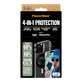 Bundle Hoops + UWF Tempered Glass + Hard Case + Magnetic Ring Mount for iPhone 16 Pro, PanzerGlass