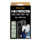 Bundle Hoops + UWF Tempered Glass + Hard Case + Magnetic Ring Mount for iPhone 16 Pro Max, PanzerGlass