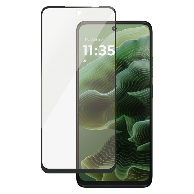 Tempered Glass UWF for Motorola Moto G35 5G, Black, PanzerGlass