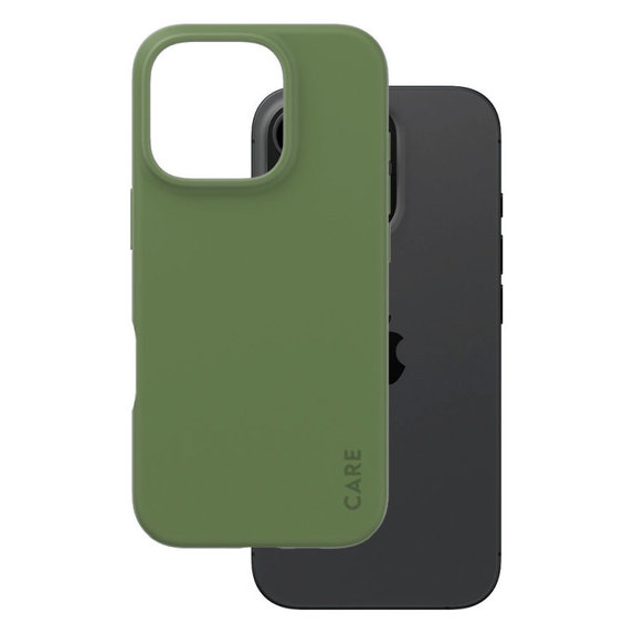 Fearlessly Case for iPhone 16 Pro, Green, CARE