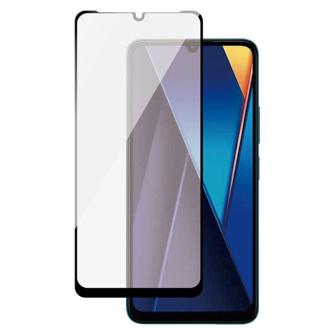 Tempered Glass UWF for Xiaomi Redmi 13C 5G, Black, SAFE by PanzerGlass