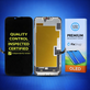 Display Hard OLED for iPhone 14 Plus, Touch Screen with Frame, FixPremium