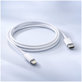 FixPremium - Cable Lightning/USB-C, 1.5m, white