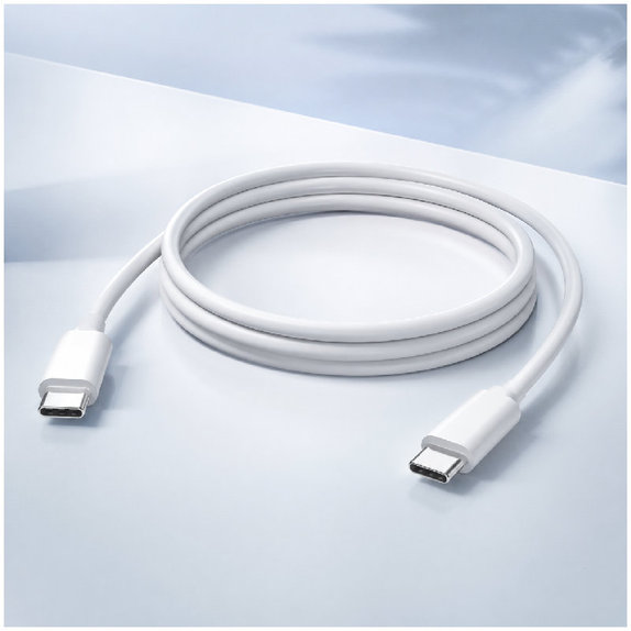 FixPremium - Cable USB-C/USB-C, 1.5m, white