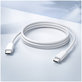 FixPremium - Cable USB-C/USB-C, 1.5m, white