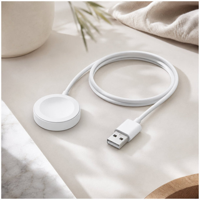 FixPremium - Cable Watch/USB, 1.5m, white