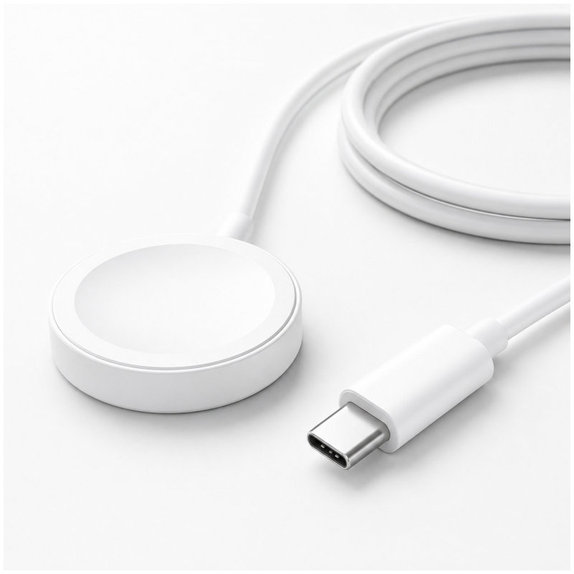 FixPremium - Cable Watch/USB-C, 1.5m, white