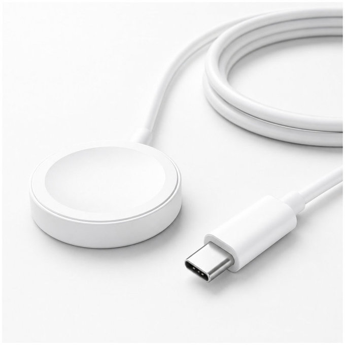 FixPremium - Cable Watch/USB-C, 1.5m, white