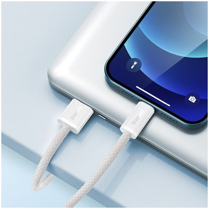 Baseus - Cable Lightning/USB, 1.5m, white