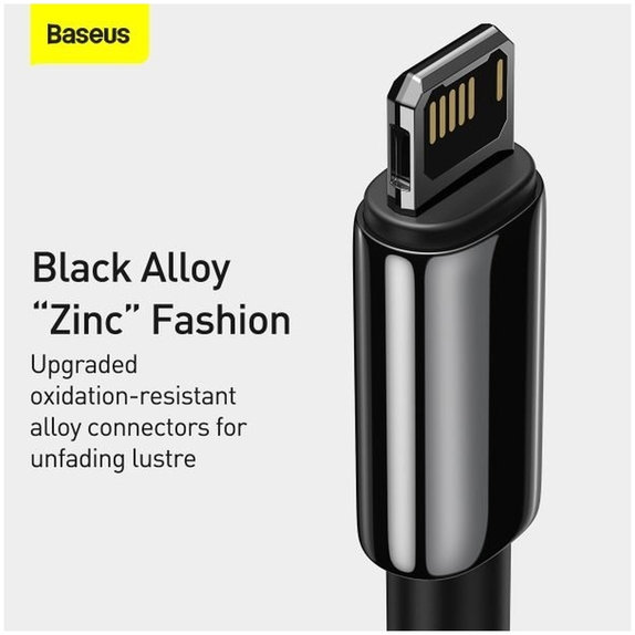 Baseus - Cable Lightning/USB, 1.5m, black