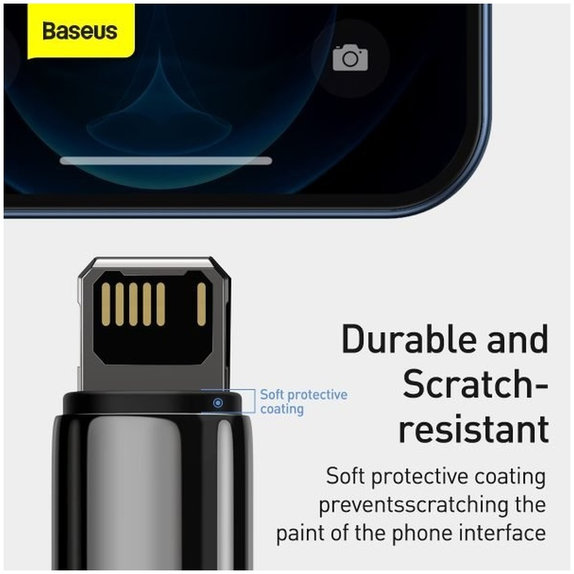 Baseus - Cable Lightning/USB, 1.5m, black