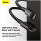 Baseus - Cable Lightning/USB-C, 1.5m, black