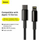 Baseus - Cable Lightning/USB-C, 1.5m, black