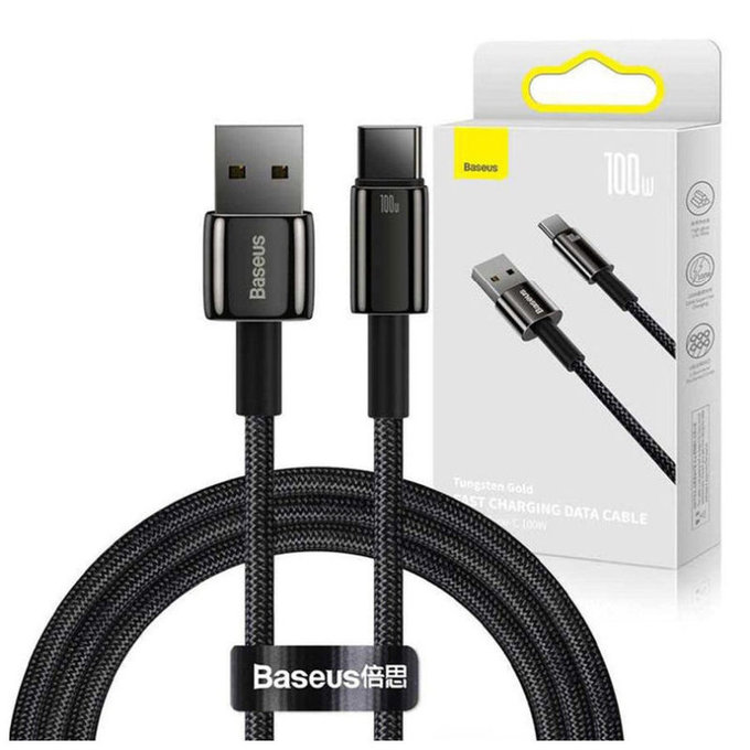 Baseus - Cable USB-C/USB, 1.5m, black