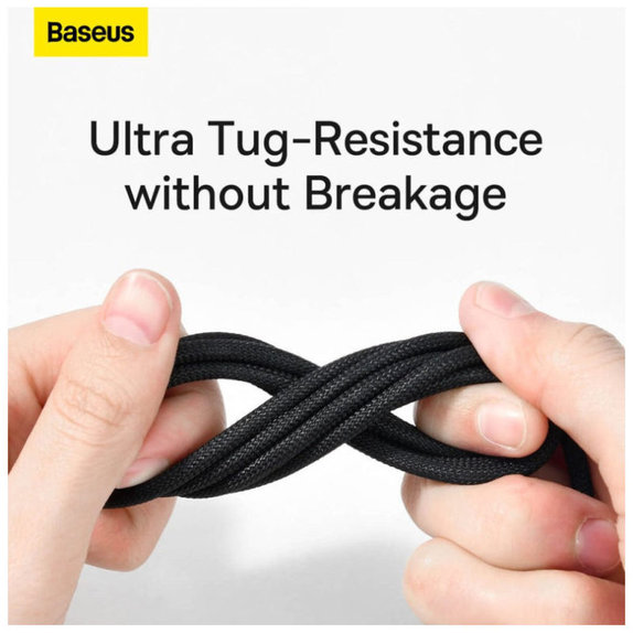 Baseus - Cable USB-C/USB, 1.5m, black