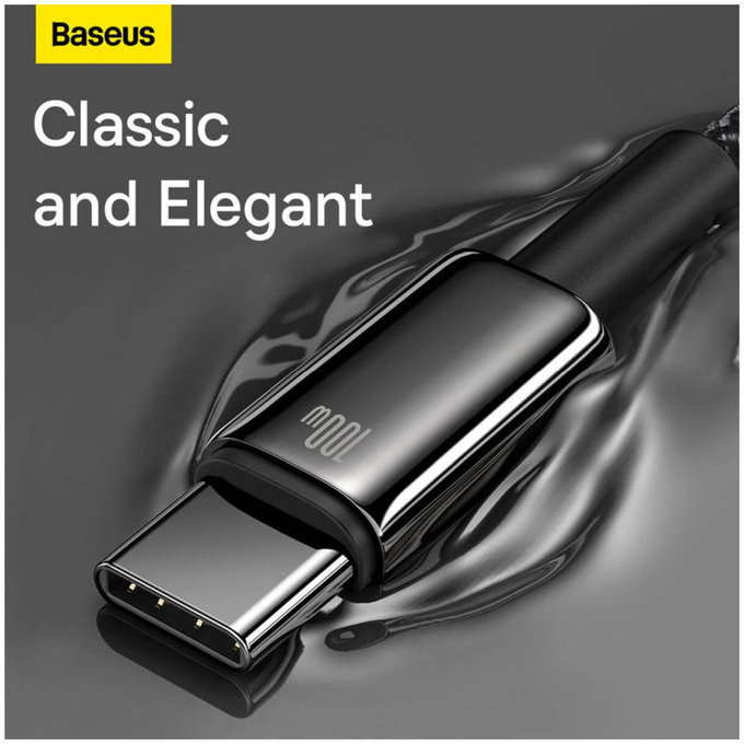 Baseus - Cable USB-C/USB, 1.5m, black