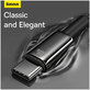 Baseus - Cable USB-C/USB, 1.5m, black