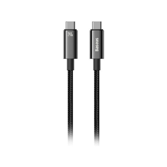 Baseus - Cable USB-C/USB-C, 1.5m, black