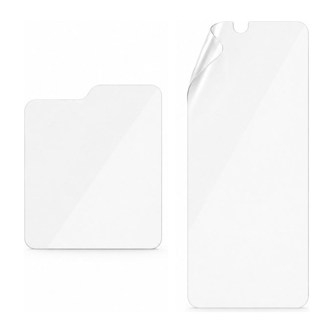 Protective Film UWF and Tempered Glass for Samsung Z Flip6, Clear, PanzerGlass