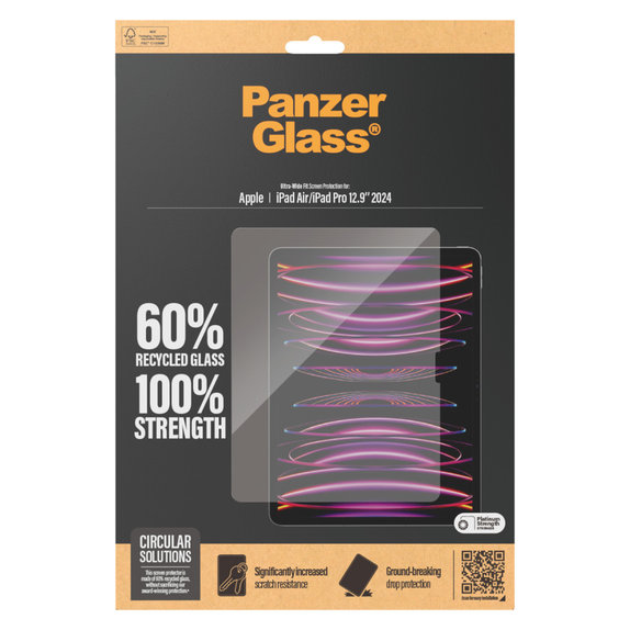 Tempered Glass UWF for iPad Air 13"/Pro 13", Clear, PanzerGlass