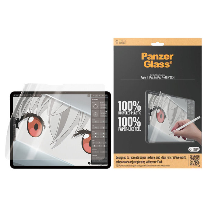 Protective Film GraphicPaper UWF for iPad Air 13"/Pro 13", Clear, PanzerGlass