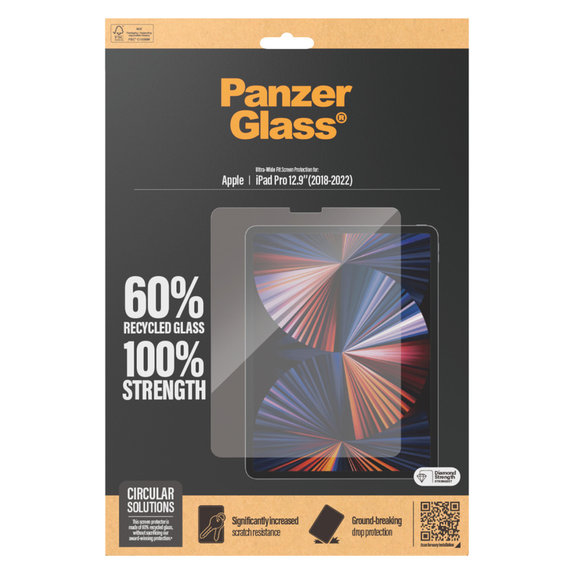 Tempered Glass UWF for iPad Pro 12,9'', Clear, PanzerGlass
