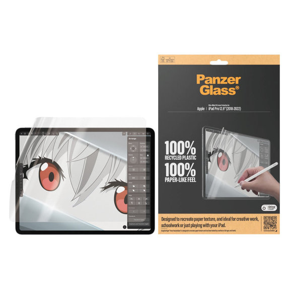 Protective Film GraphicPaper UWF for iPad Pro 12,9", Clear, PanzerGlass