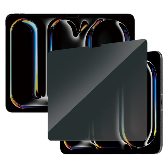 Tempered Glass UWF Privacy for iPad Pro 13"/Air 13'', Clear, PanzerGlass