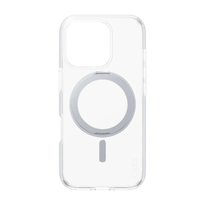 Bundle Hoops Ceramic + UWF Ceramic Tempered Glass + Kickstand Case for iPhone 16 Pro, CARE